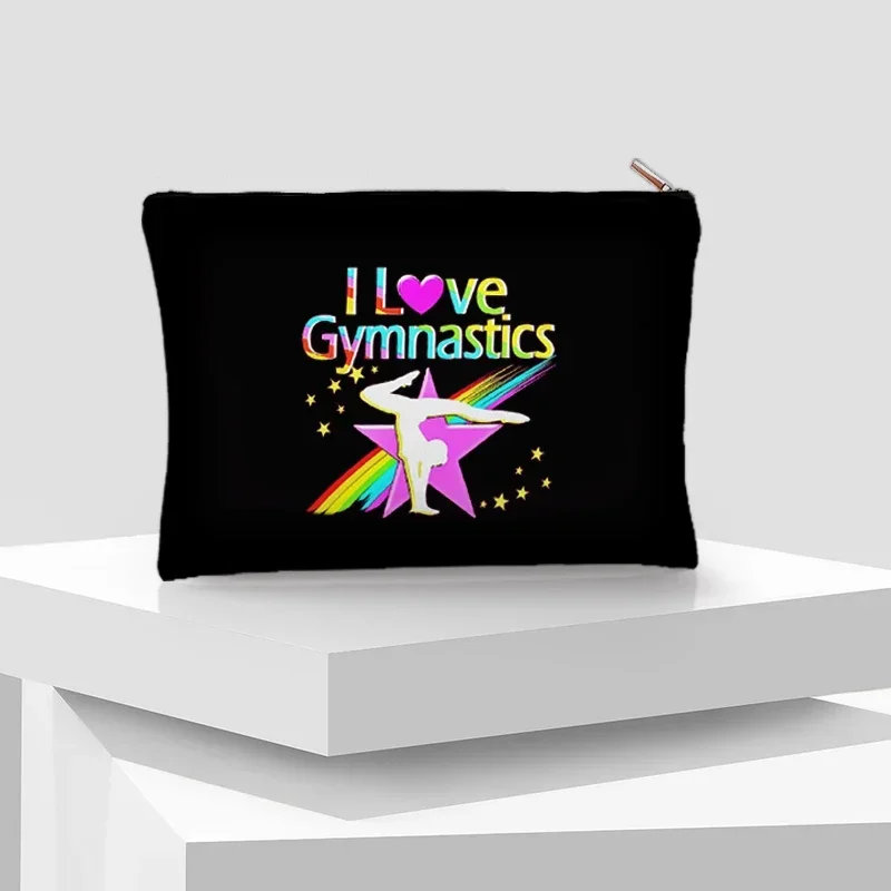 Me encantan la gimnasia bolsa  - Wristlet Wallet Zipper reseña y precio
