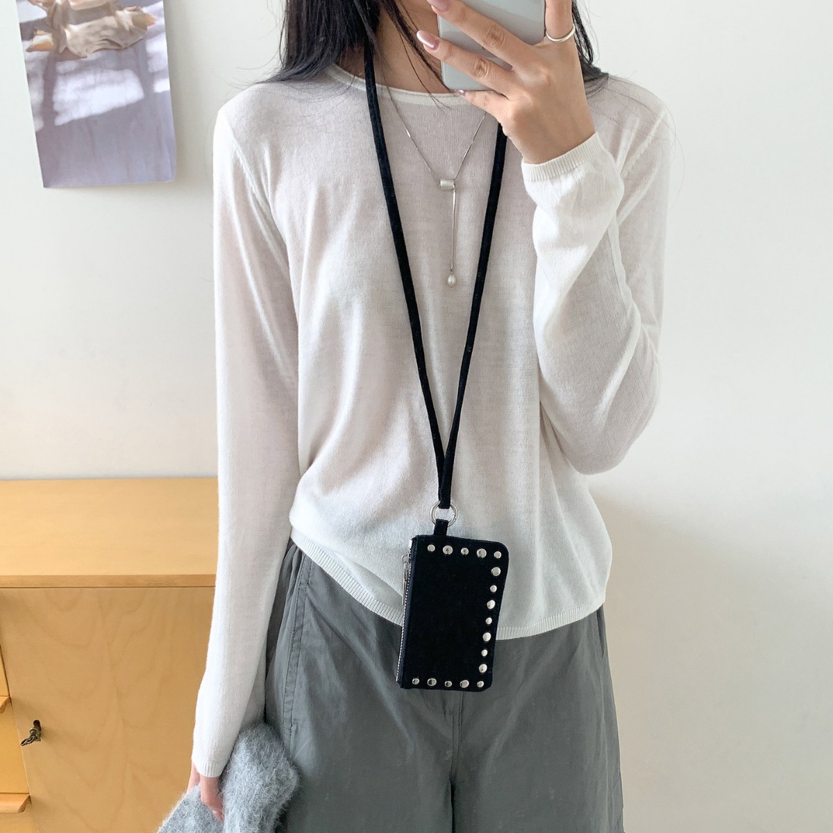 Nuevo bolso de hombro con tach - Wristlet Wallet Zipper reseña y precio