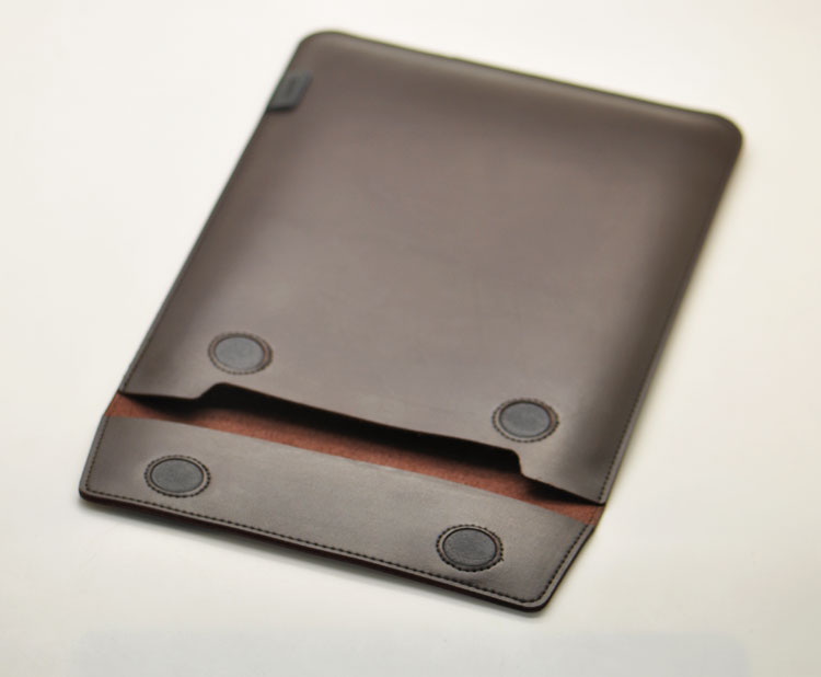 Bolsa tipo sobre para ordenado - Briefcase Leather Slim reseña y precio