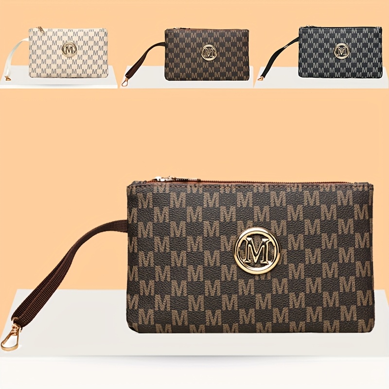 Cartera de mano vintage con es - Wristlet Wallet Zipper reseña y precio