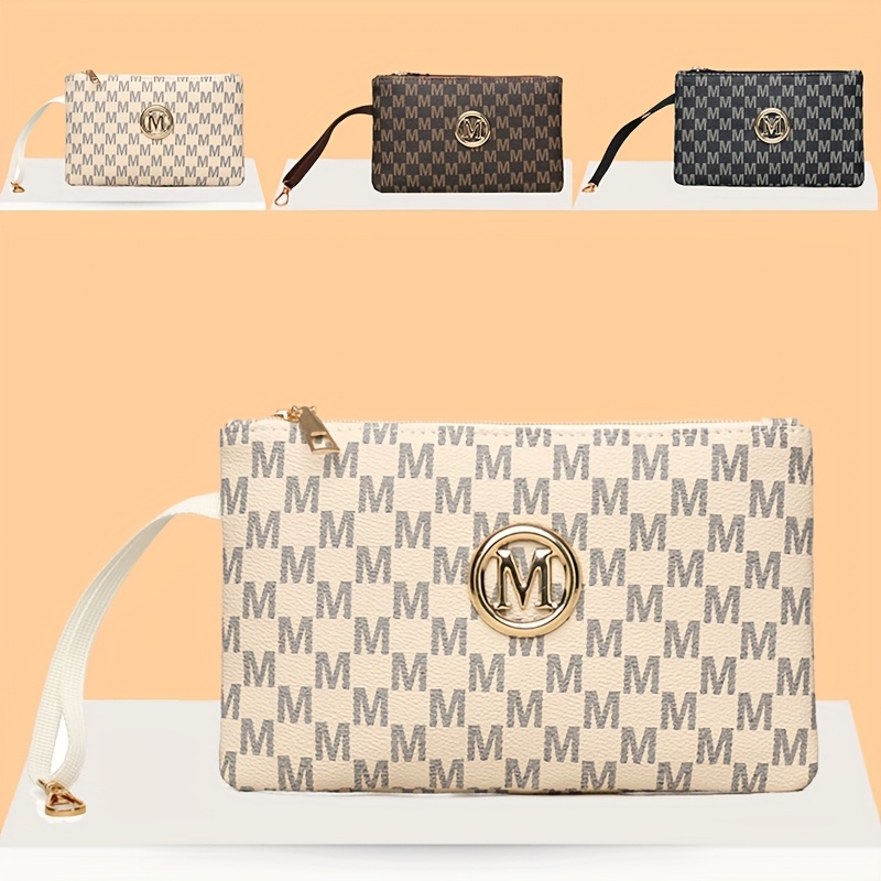 Cartera de mano vintage con es - Wristlet Wallet Zipper reseña y precio
