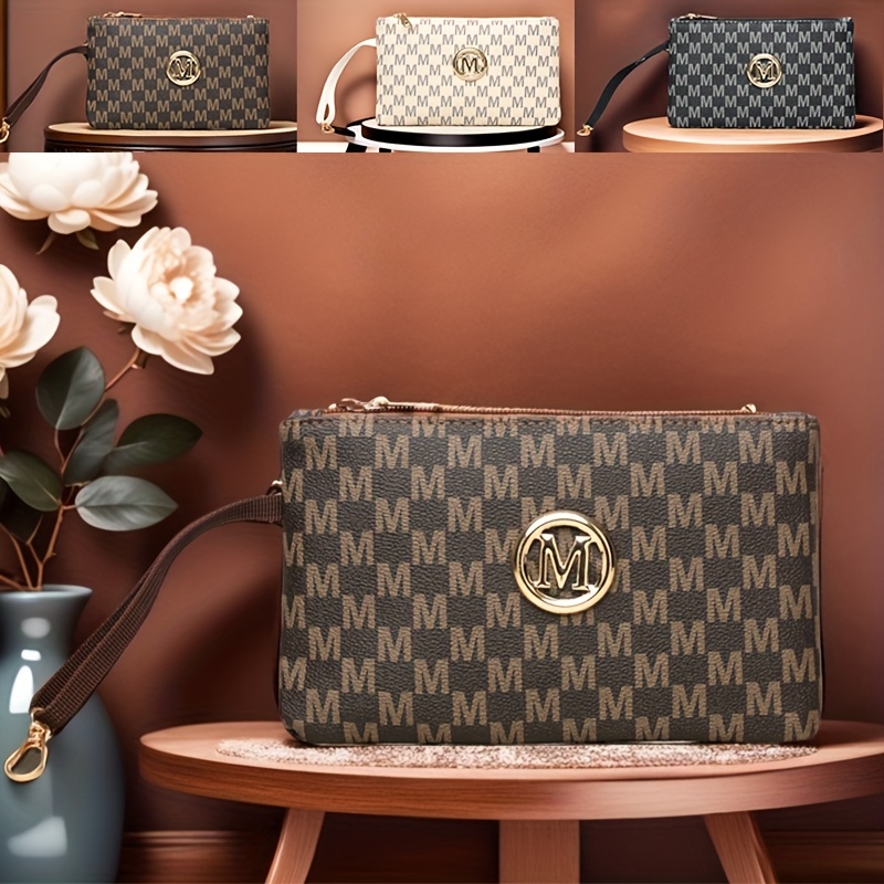 Cartera de mano vintage con es - Wristlet Wallet Zipper reseña y precio