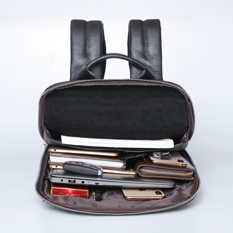 Mochila De Cuero genuino para  - Briefcase Leather Slim reseña y precio
