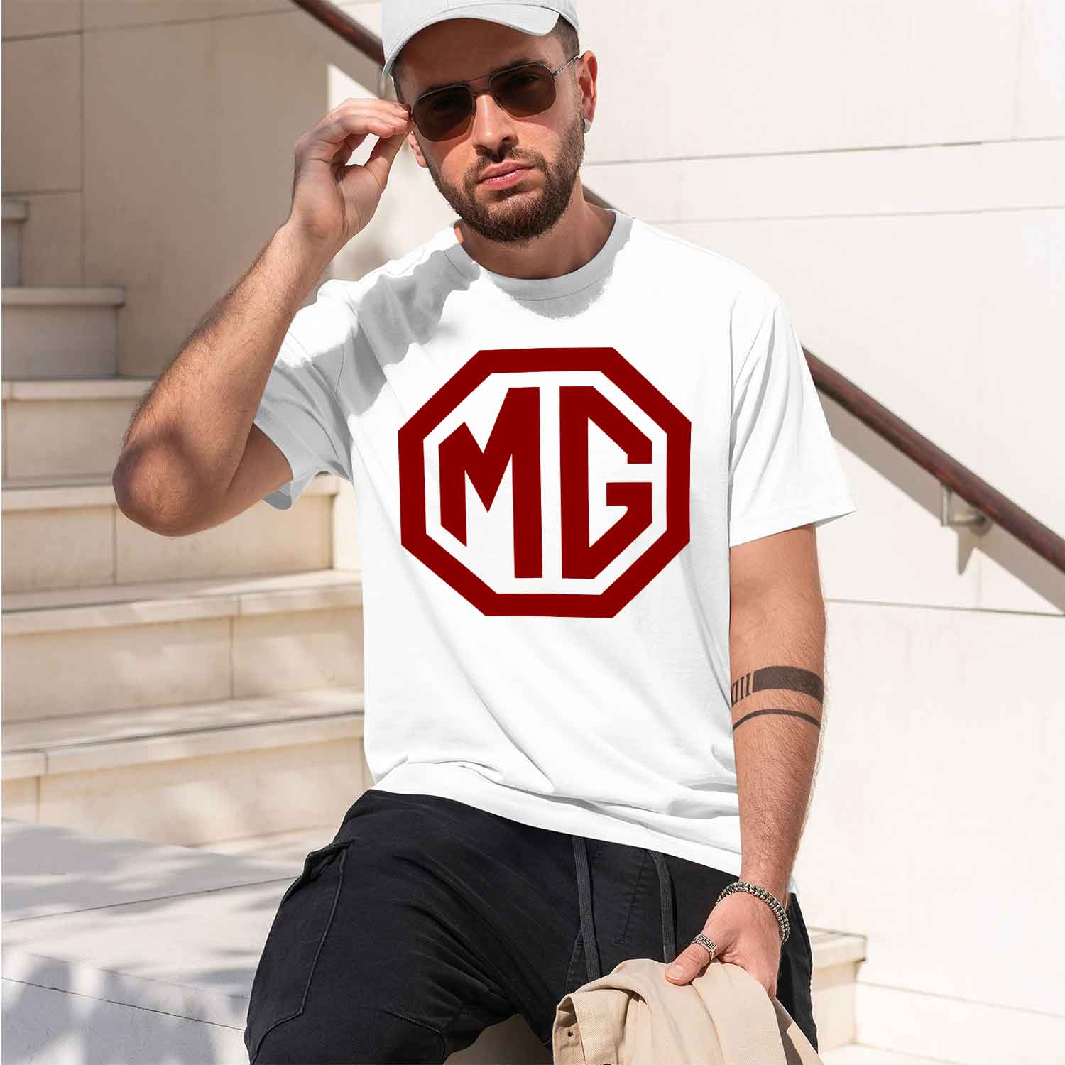 Camiseta de manga corta para h - Luxury Bags No Logo reseña y precio