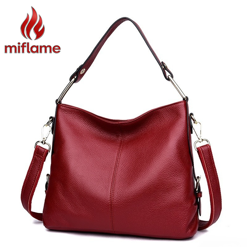 Bolso de Hombro de Cuero Genui - Luxury Bags No Logo reseña y precio