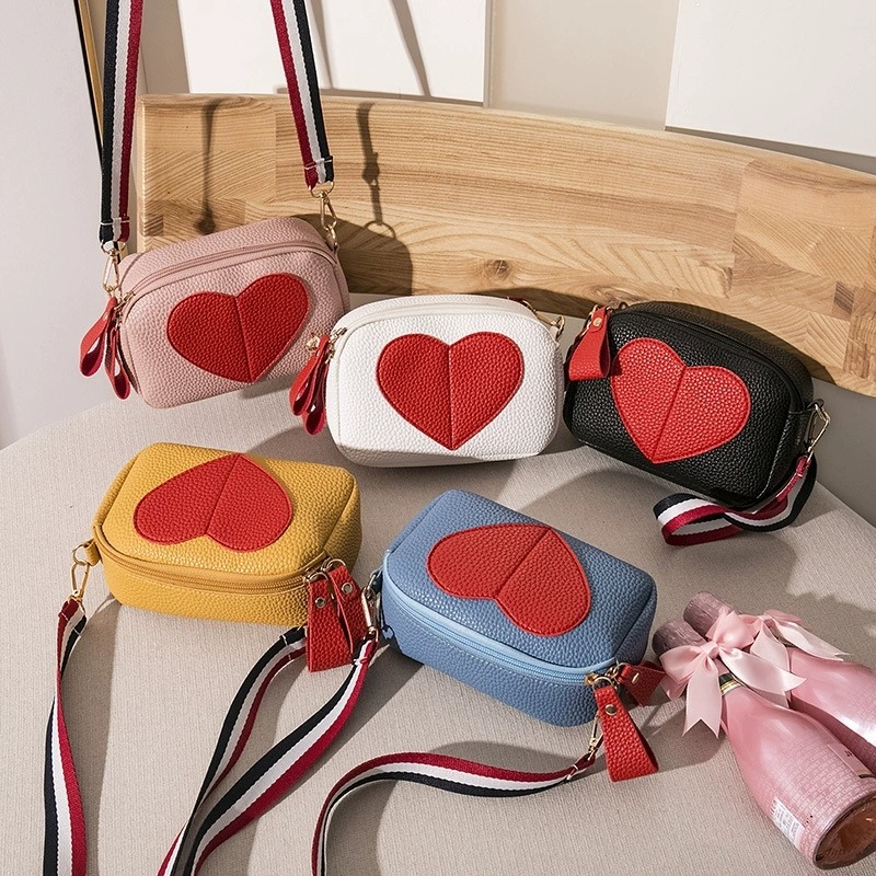 Bolso cruzado en forma de cora - Wristlet Wallet Zipper reseña y precio