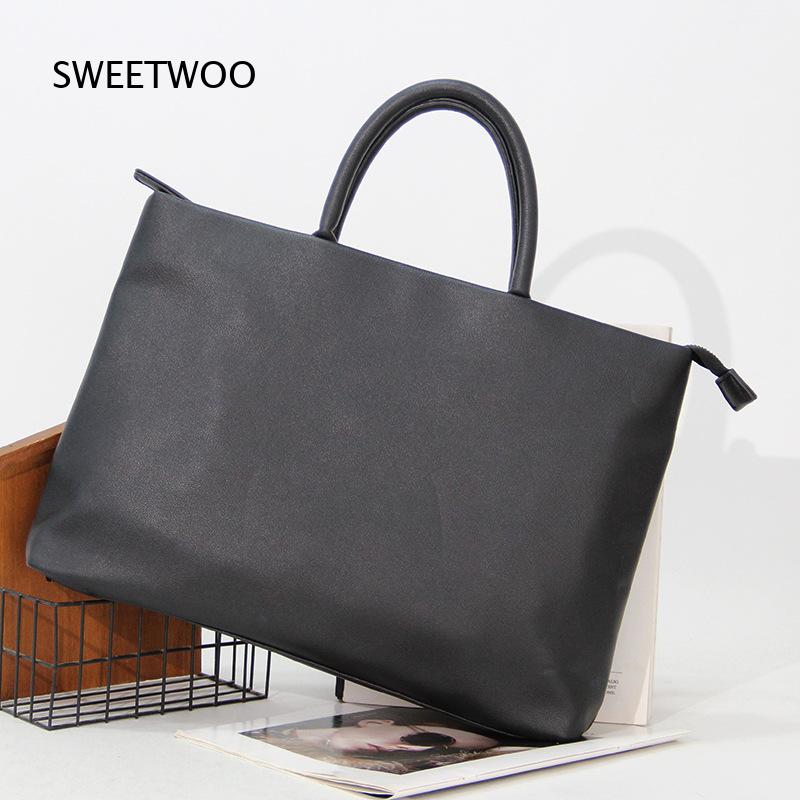 Bolso de mano delgado para por - Briefcase Leather Slim reseña y precio