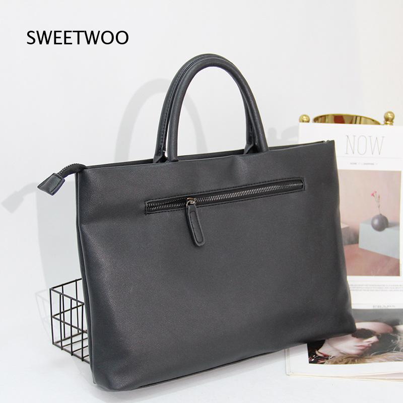 Bolso de mano delgado para por - Briefcase Leather Slim reseña y precio