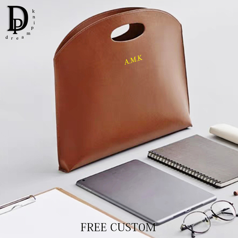 Bolso para portátil con inicia - Briefcase Leather Slim reseña y precio