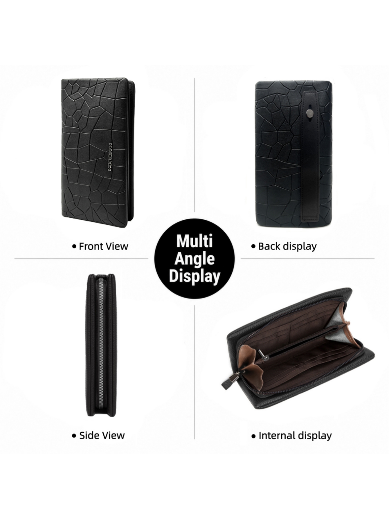 Cartera de mano con cremallera - Wristlet Wallet Zipper reseña y precio