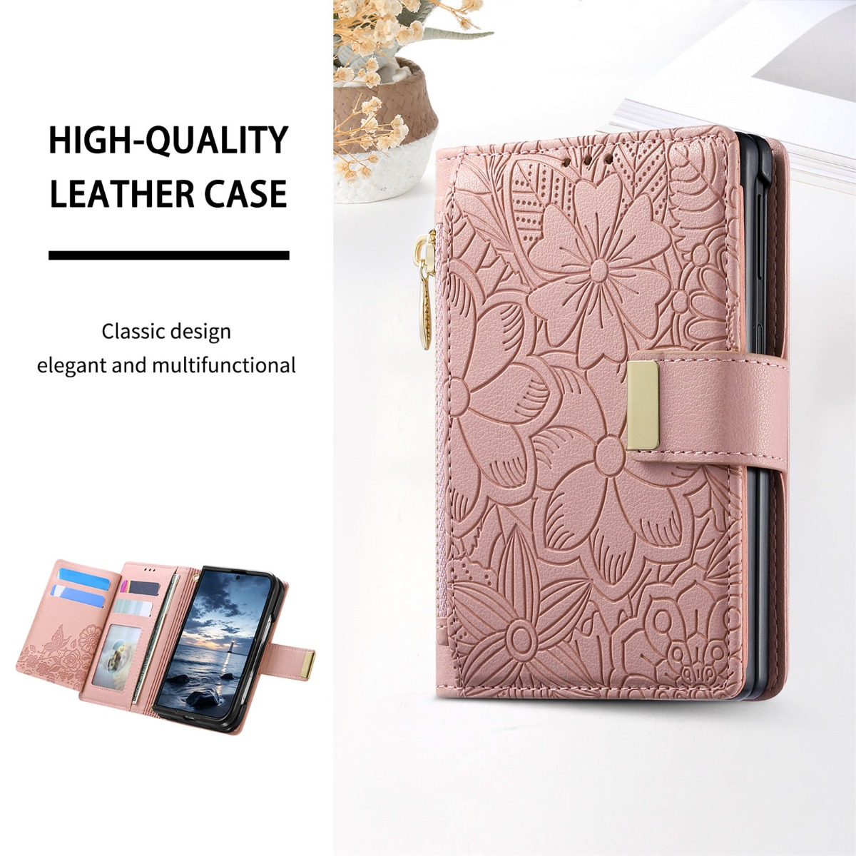 Funda de cuero de lujo con ran - Briefcase Leather Slim reseña y precio