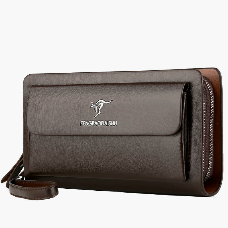 Carteras de moda para hombre,  - Wristlet Wallet Zipper reseña y precio