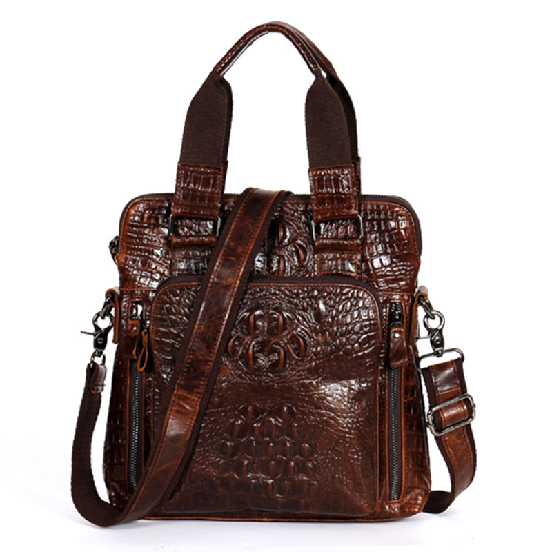 YETTIES Maletín vertical delga - Briefcase Leather Slim reseña y precio